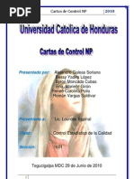 Reporte de Cartas de Control Np Completo