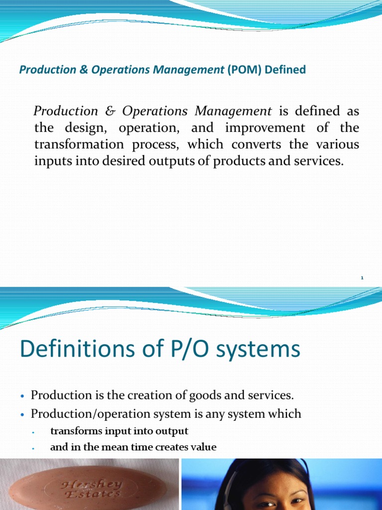 POM: Transforming Inputs to Outputs | PDF | Business