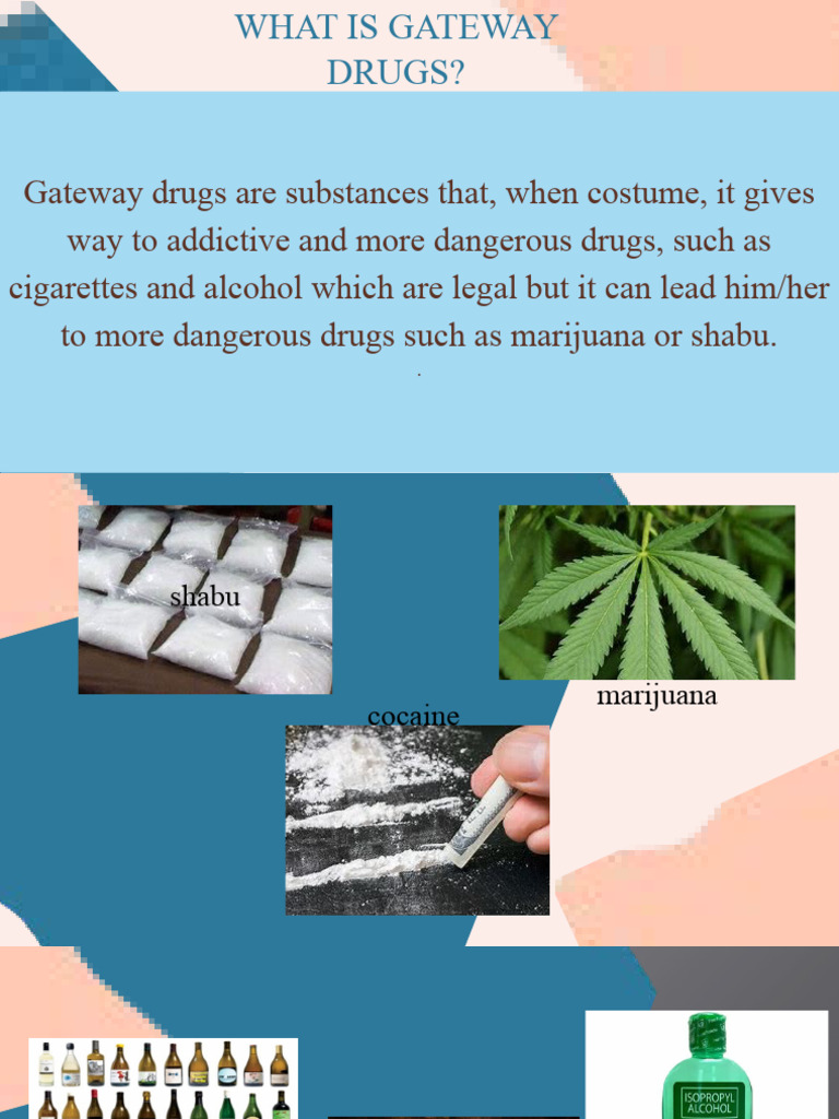 What Is Gateway Drugs Pdf Tobacco Smoking Addiction