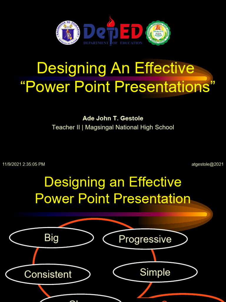Effective PowerPoint Presentation Tips | PDF | Typefaces | Sans Serif