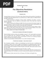 Nehru's 1946 Objectives Resolution Explained | PDF | Justice | Crime ...