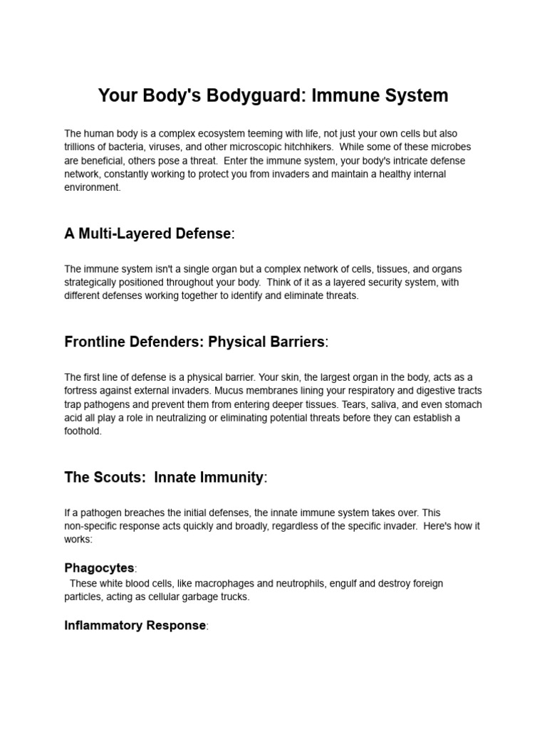 Immune System Pdf Immune System Adaptive Immune System