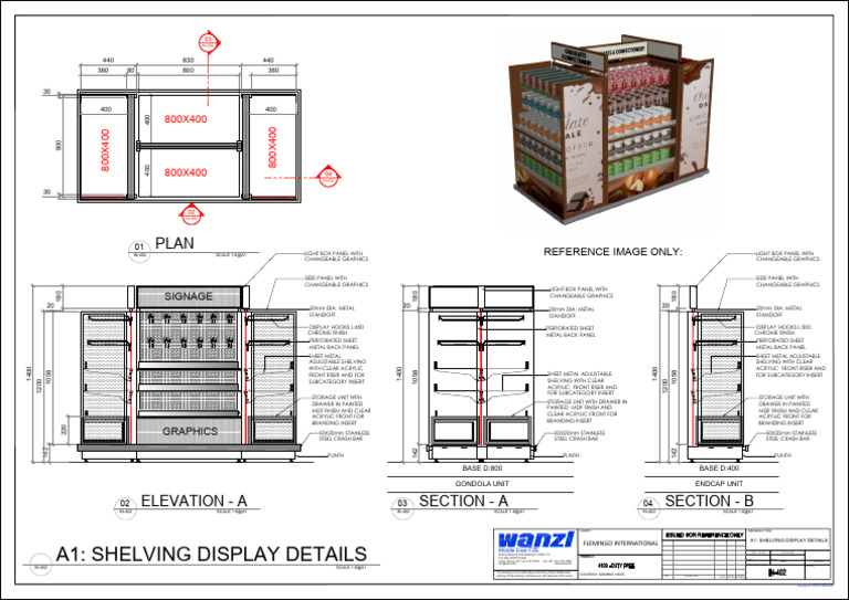 Shelving Display Details for Retail Units | PDF