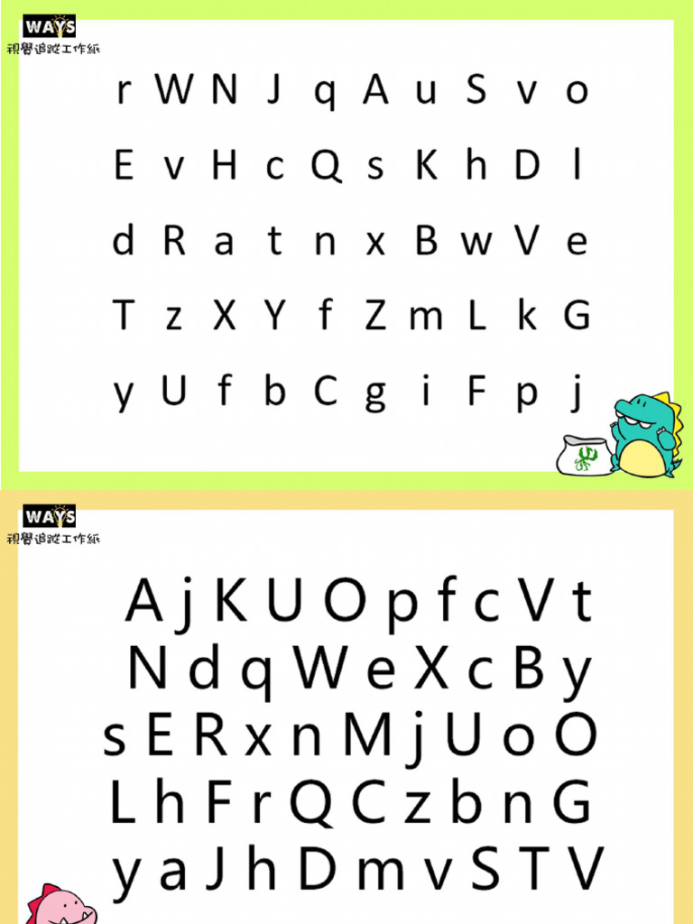 Ways - VT Reading Words | PDF