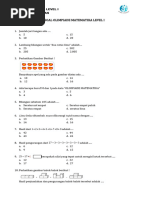 Soal Olimpiade Matematika TK | PDF