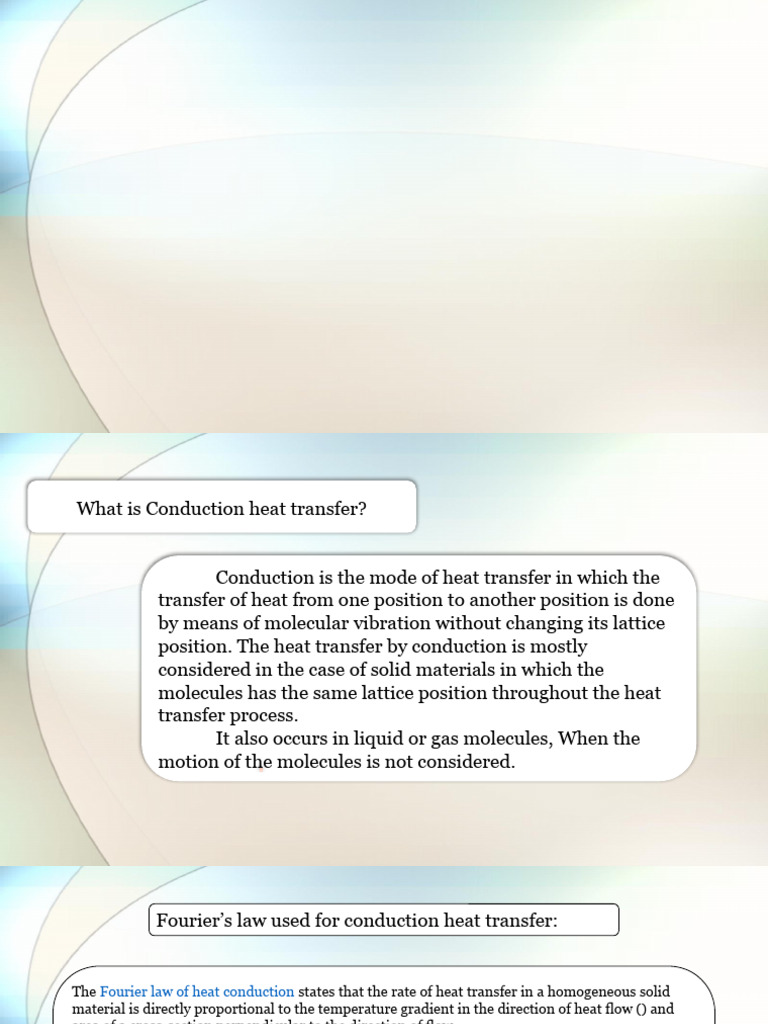 Group 2 Conduction | PDF | Thermal Conduction | Heat Transfer