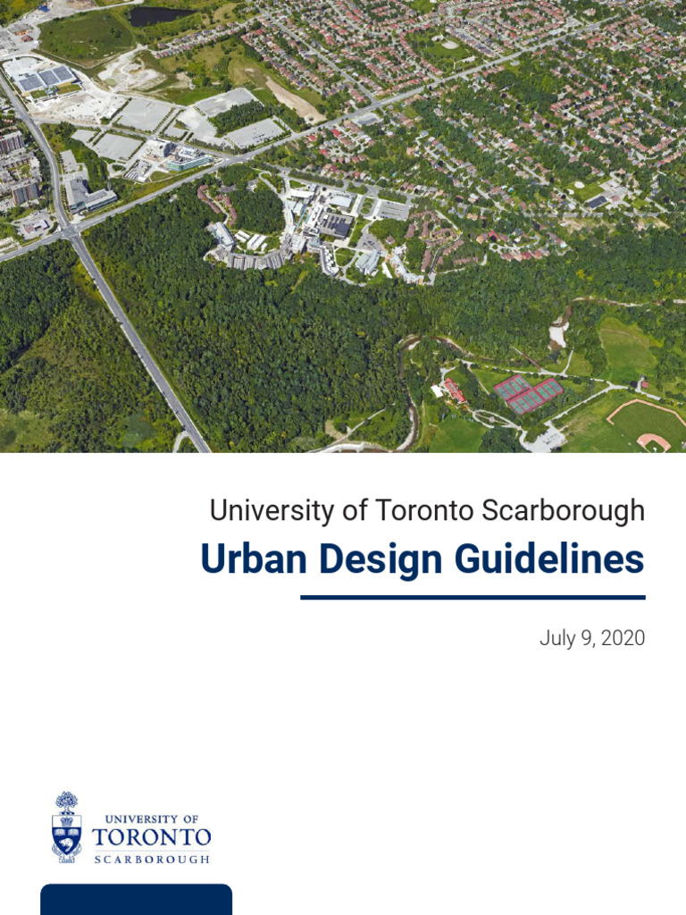 UTSC Urban Design Guidelines | PDF | Trail | Toronto