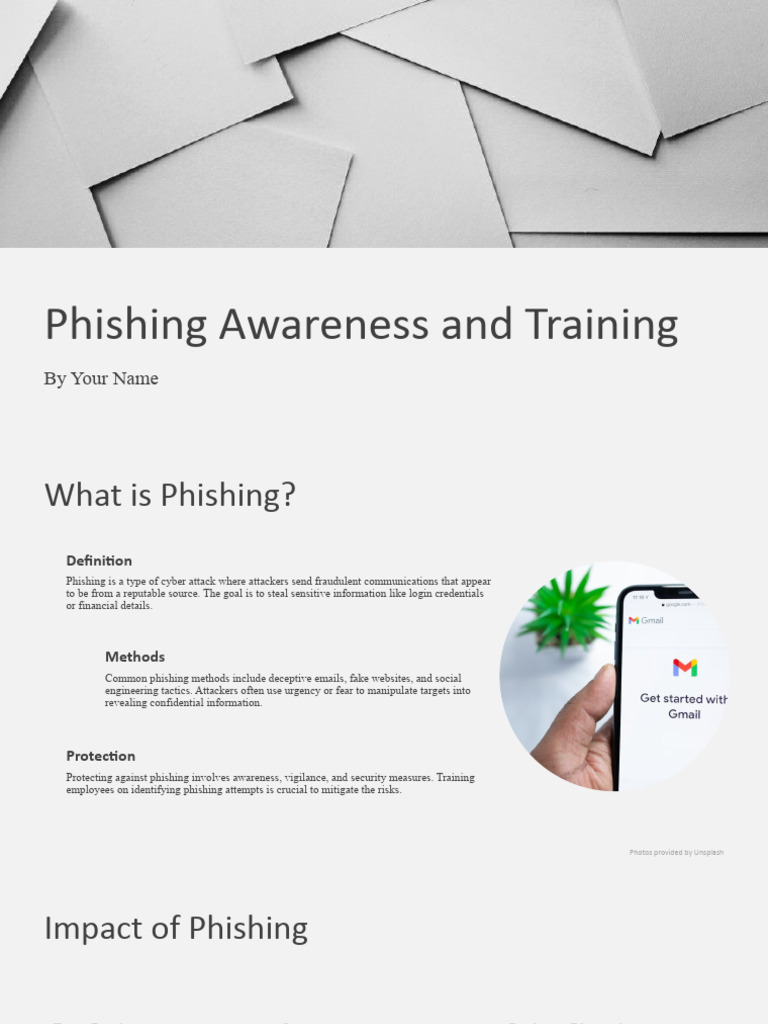 Phishing Awareness Training Guide | PDF | Phishing | Security