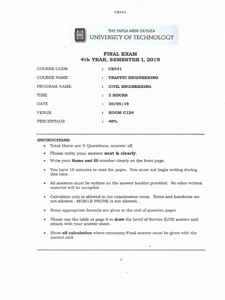 Ce441 2019 | PDF