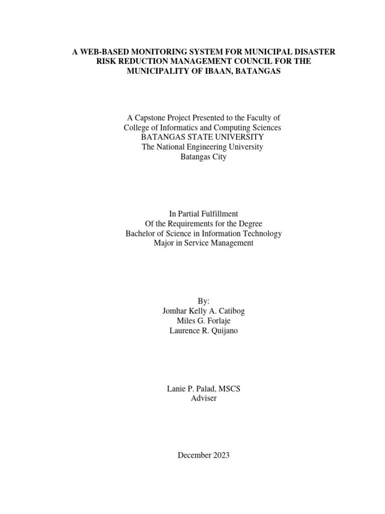 Final manuscript web based disaster risk reduction management pdf pdf