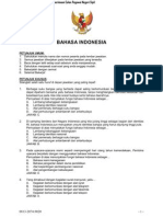 Cpns Bahasa Indonesia