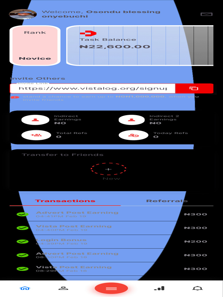 Vistalog Earnings and Referral Overview | PDF