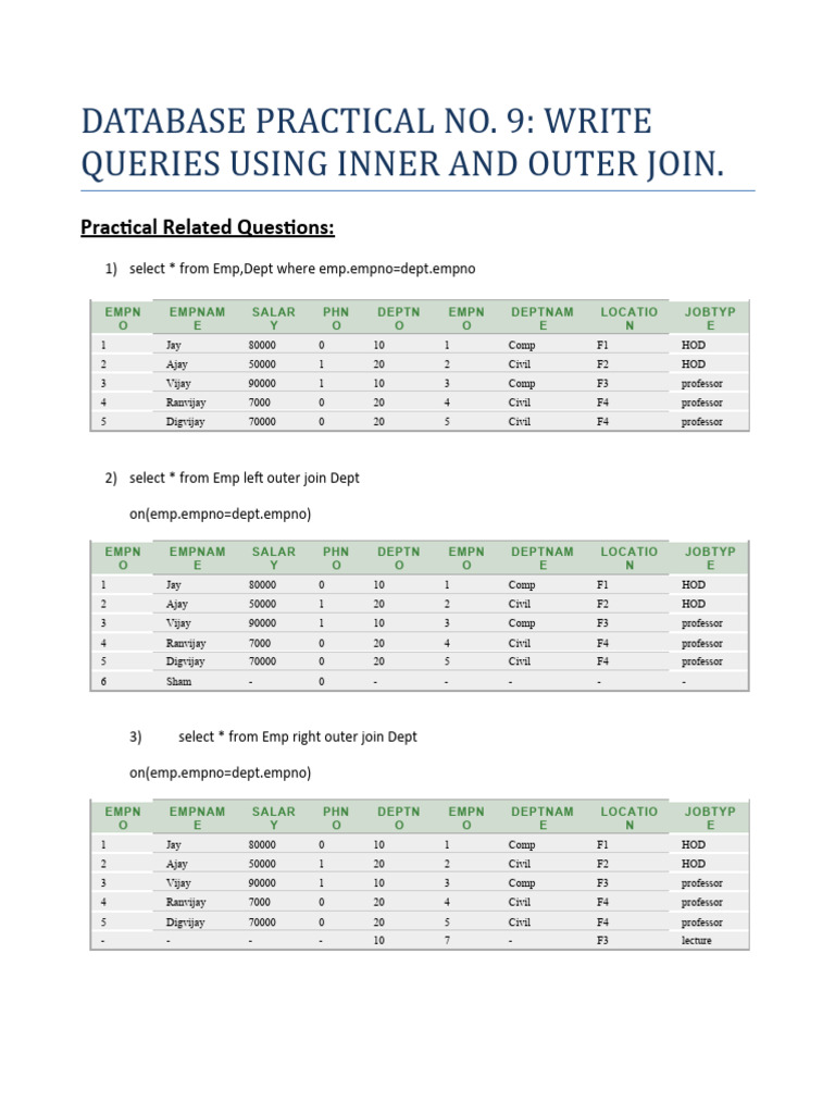 Dbms 9 | PDF | Databases | Data Management Software