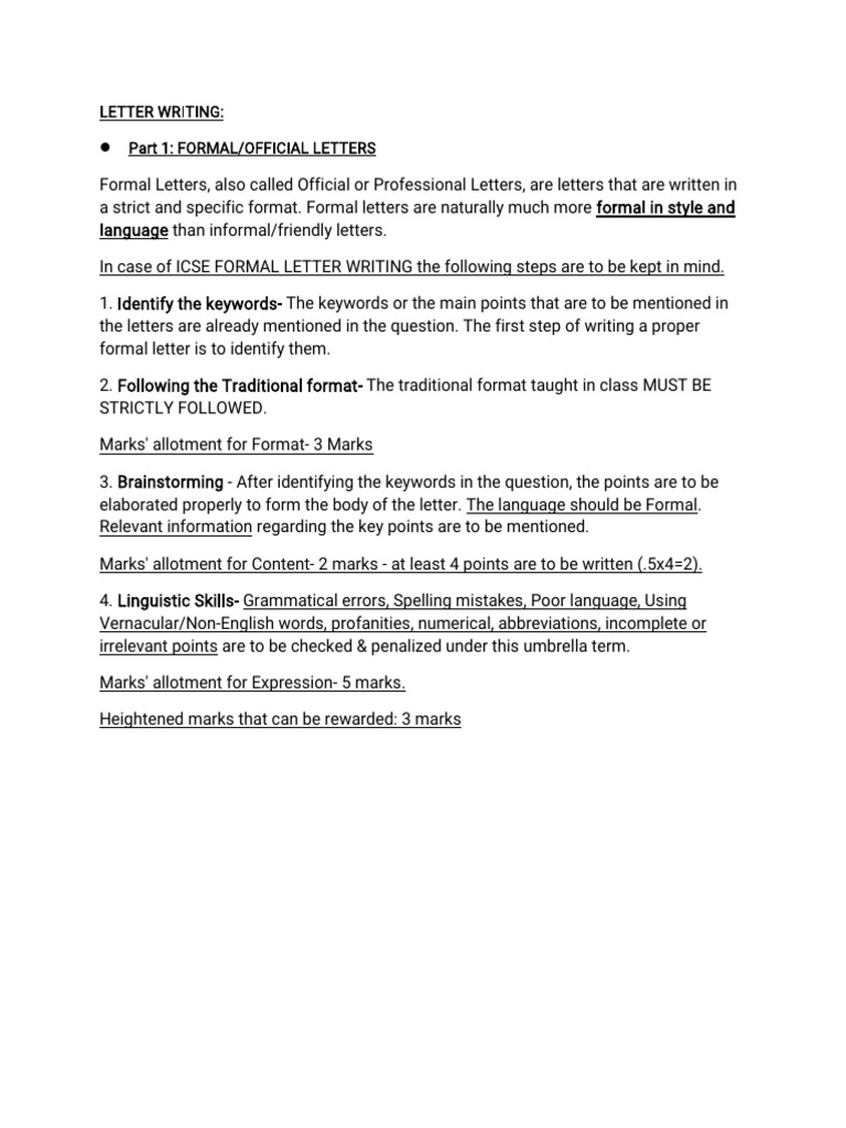 LETTER WRITING-WPS Office | PDF | Writing | Human Communication