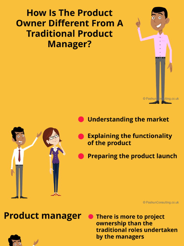 How Is The Product Owner Different From A Traditional Product Manager | PDF