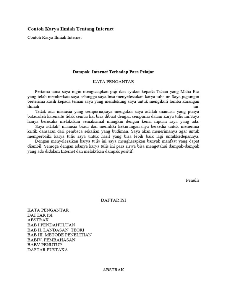 Dampak Internet bagi Pelajar | PDF