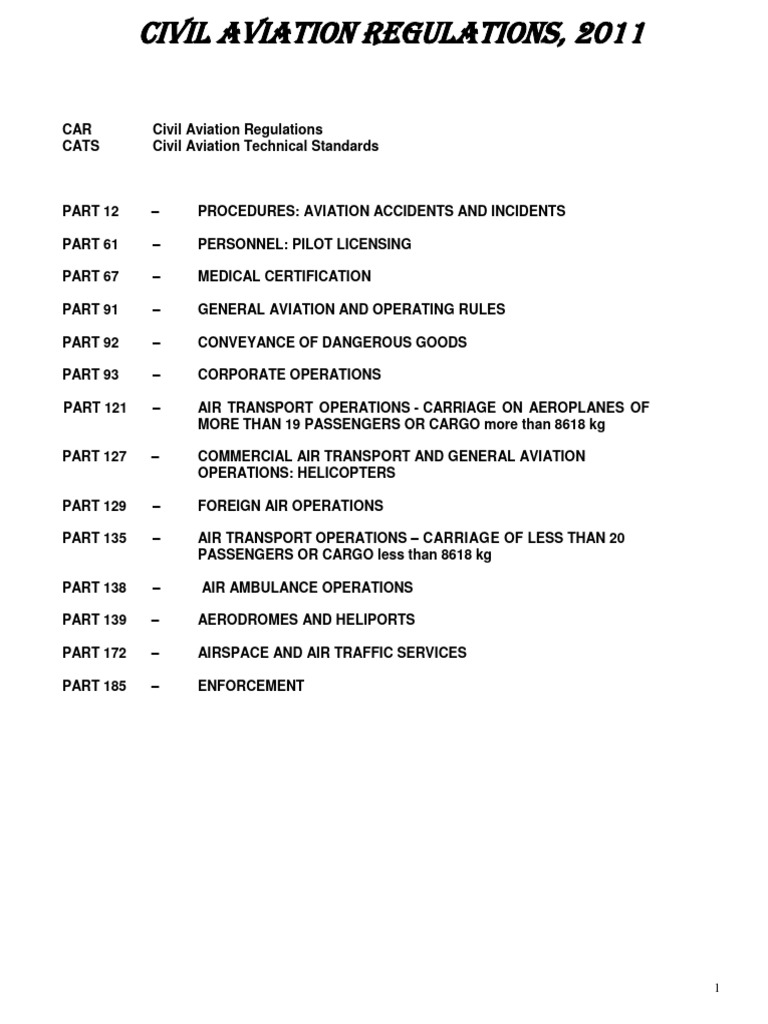 SACAA Pilot Licensing Regulations | PDF | Instrument Flight Rules | Air ...