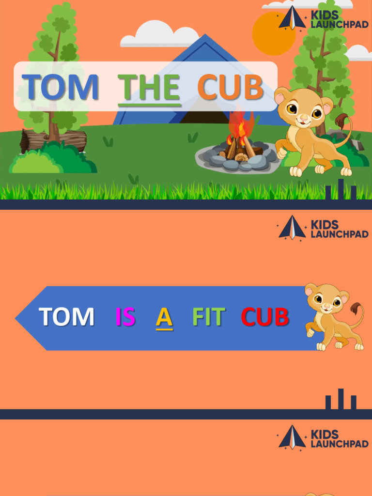 Lesson+10+ +TOM+the+CUB+ (Flashcards) | PDF