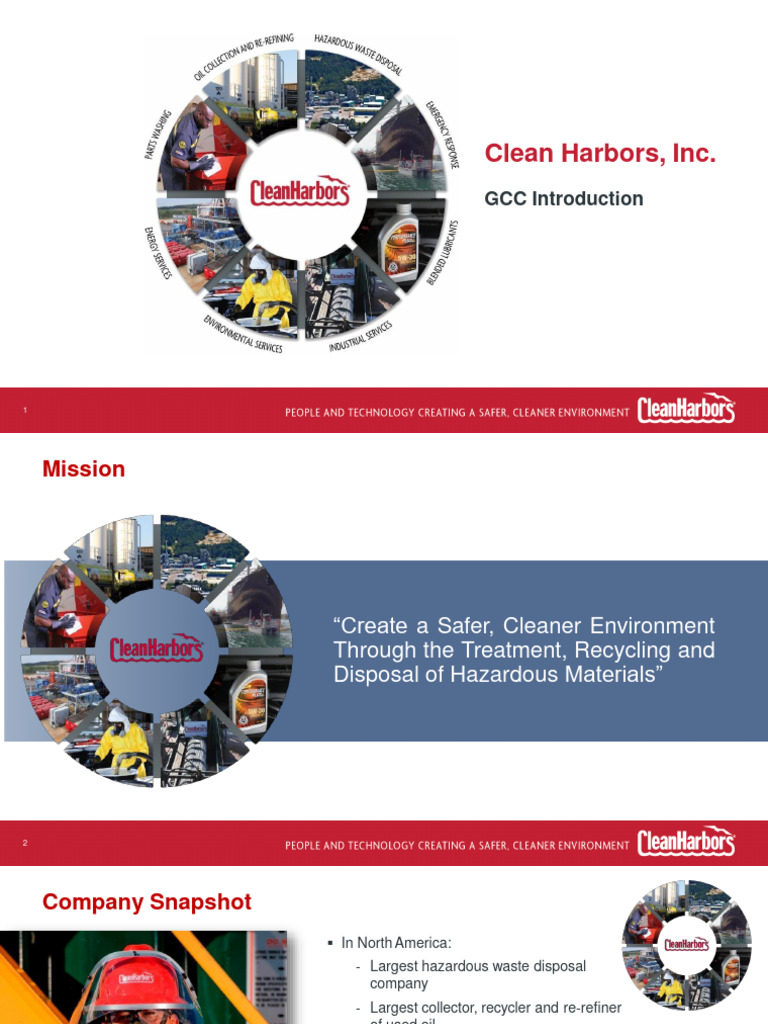 Clean Harbors - GCC Information | PDF | Waste | Waste Management