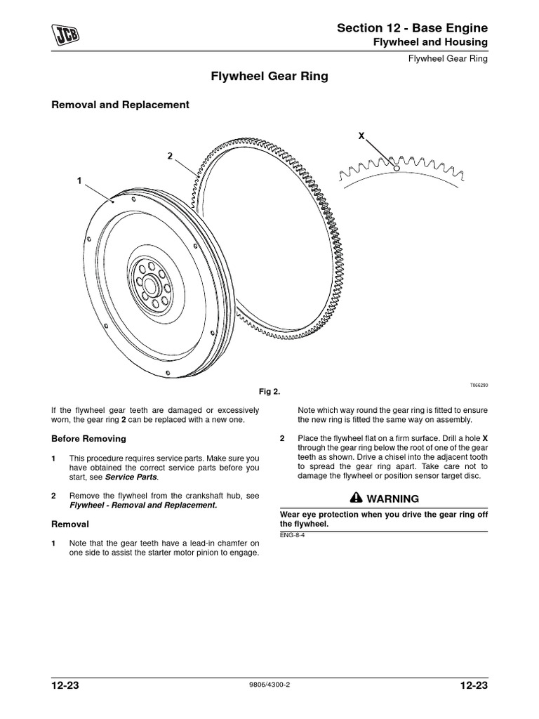 Section 12 - Base Engine: Flywheel and Housing | PDF