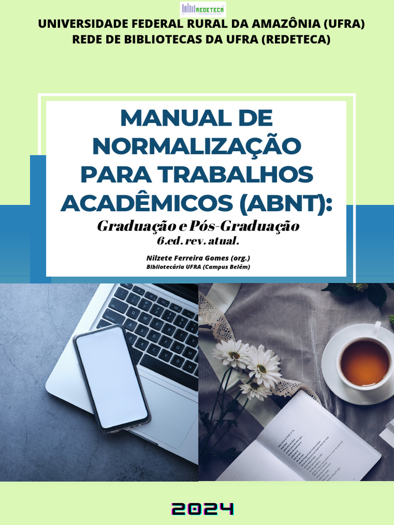 Manual ABNT 2024 para Trabalhos Acadêmicos | PDF | Abstract (resumo ...