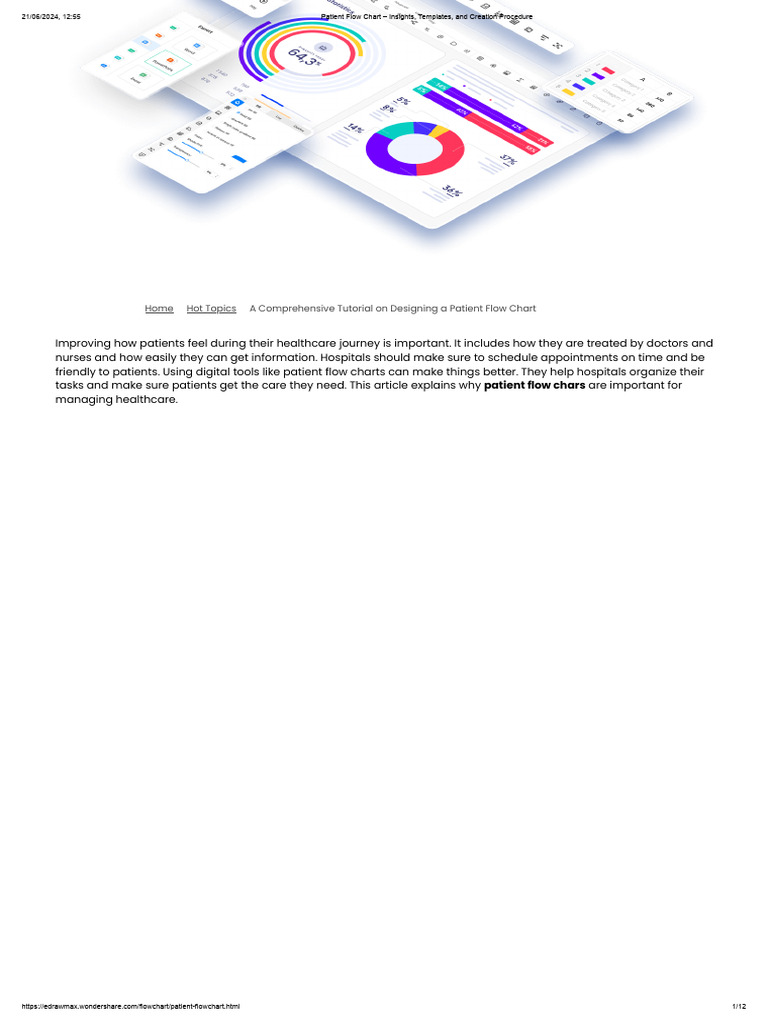 Patient Flow Chart Design Guide | PDF | Patient | Health Care