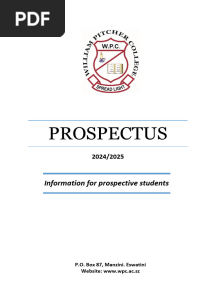 Prospectus 2024 25