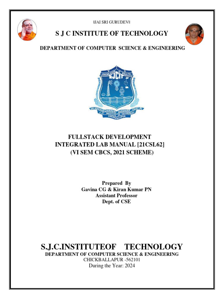 FSD Lab Manual 2024 | PDF | Computing | Software