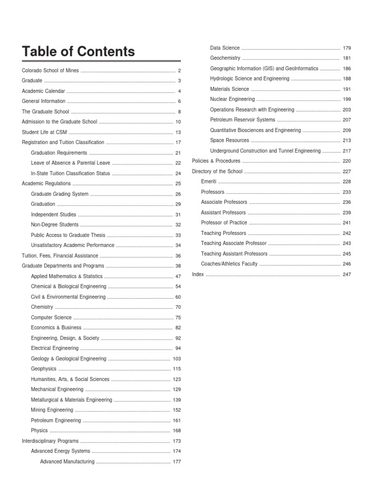 Grad - 2019 2020 Final 4 25 19 | PDF | Engineering | Academic Degree