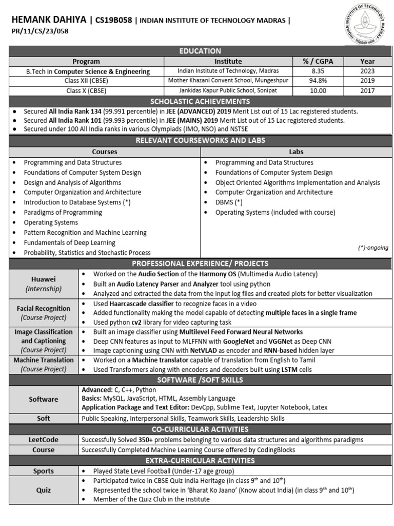 ASSOCIATE SOFTWARE ENGINEER JPMC intelligence overview