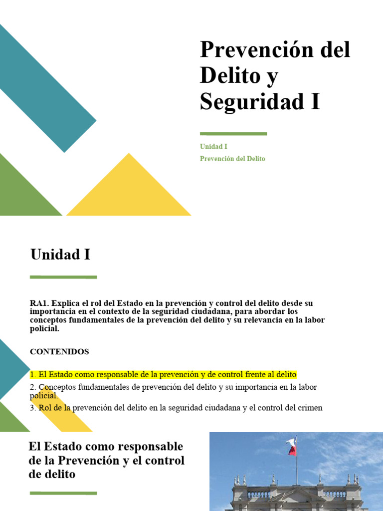 Importancia de la Prevención del Delito | PDF | Estado (política ...