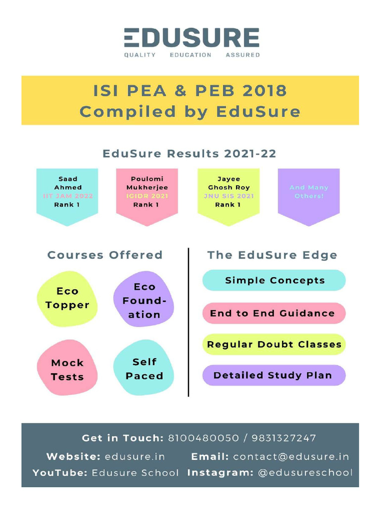 Isi 2018 1 | PDF