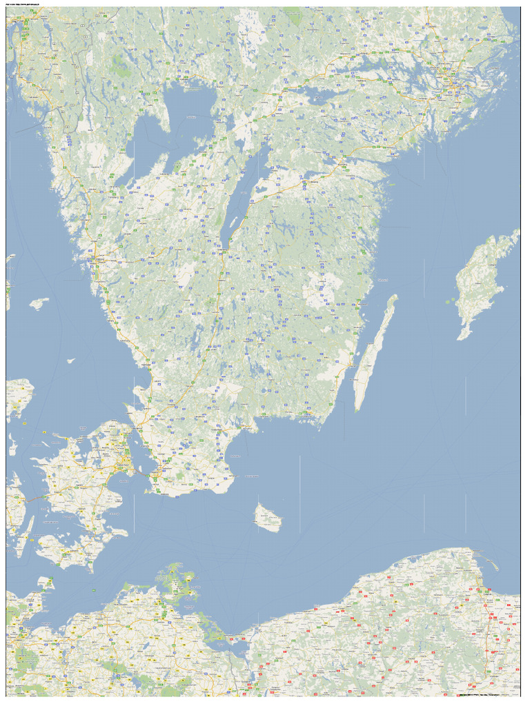 Google Maps Printing Swerige | PDF