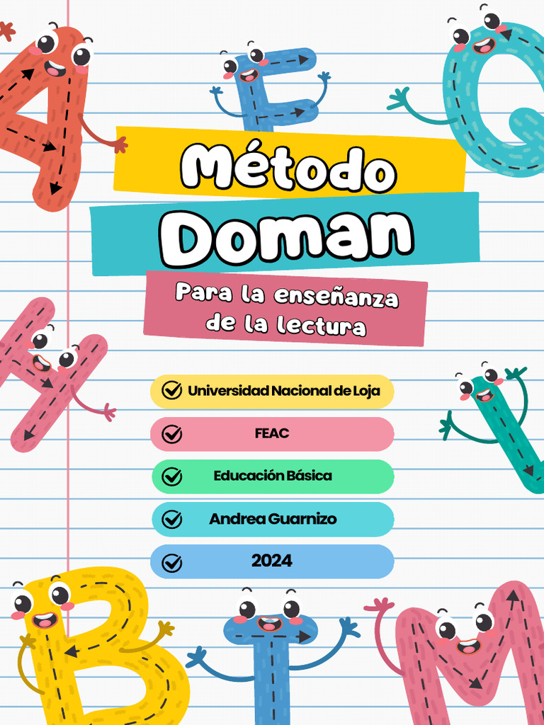 Implementación del Método Doman en Lectura | PDF | Aprendizaje | Enseñando