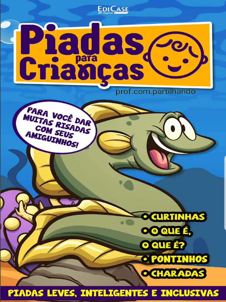 Piadas Para Crianças Junho 2021 Pdf