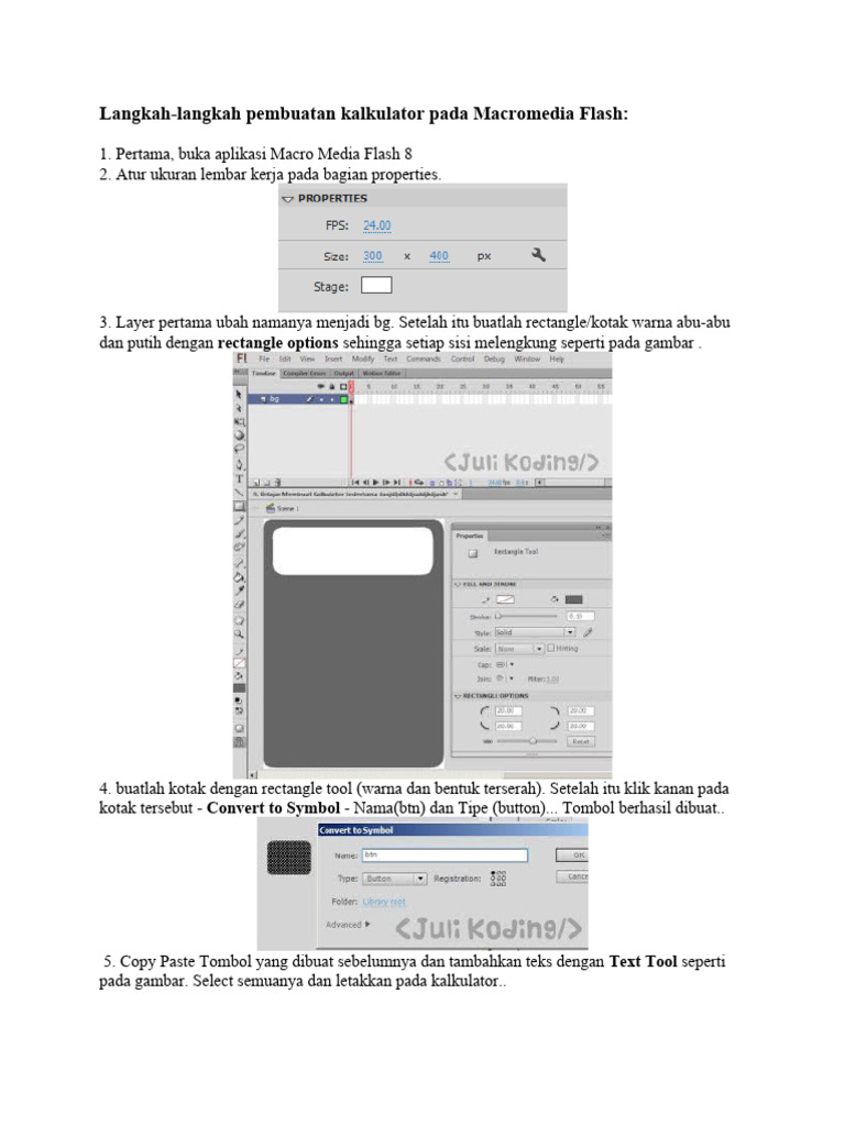 Cara Membuat Aplikasi Kalkulator Sederhana | PDF