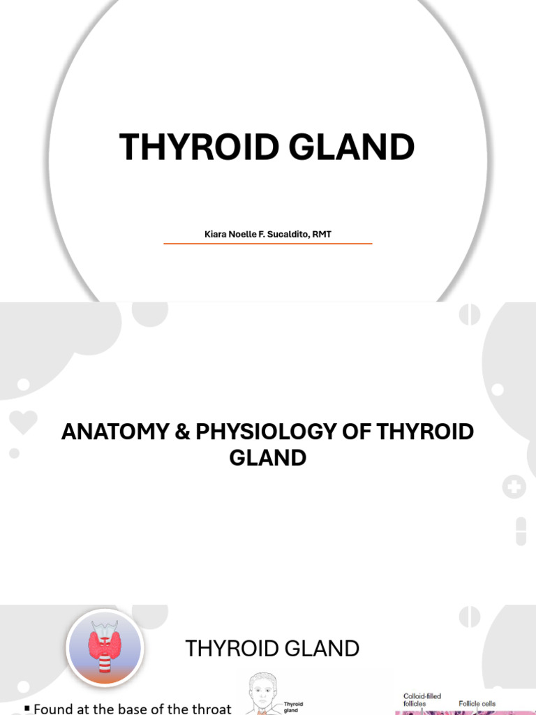 Thyroid Gland Pdf Thyroid Thyroid Stimulating Hormone