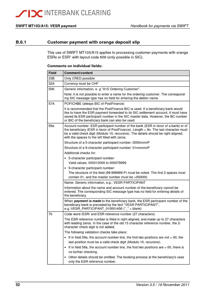 MT103 Payment Processing for Oil | PDF | Computing | Banking