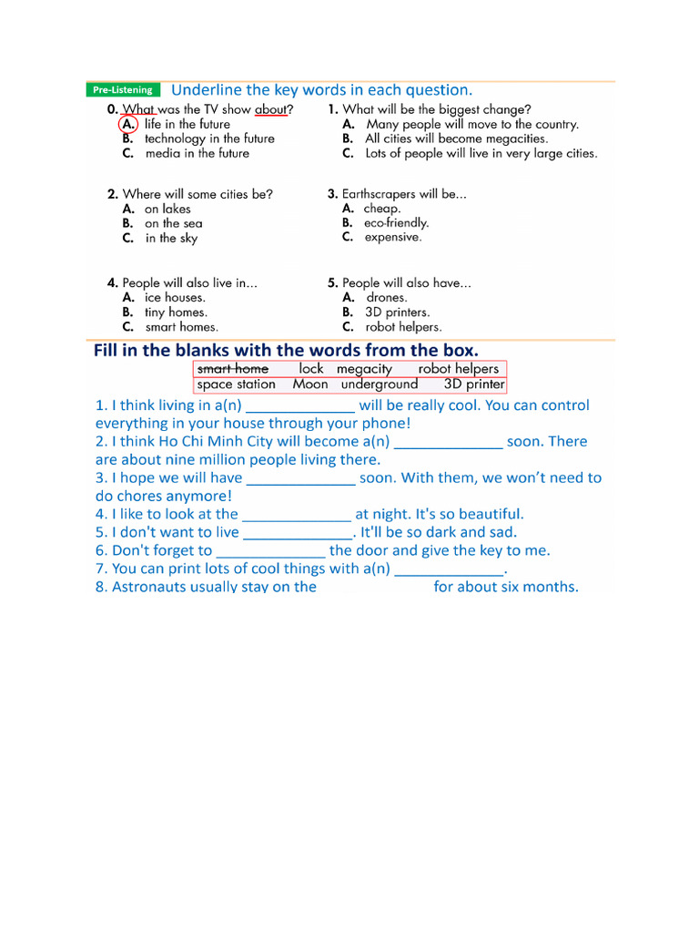 K5 Ta6 Homework Unit 9 | PDF
