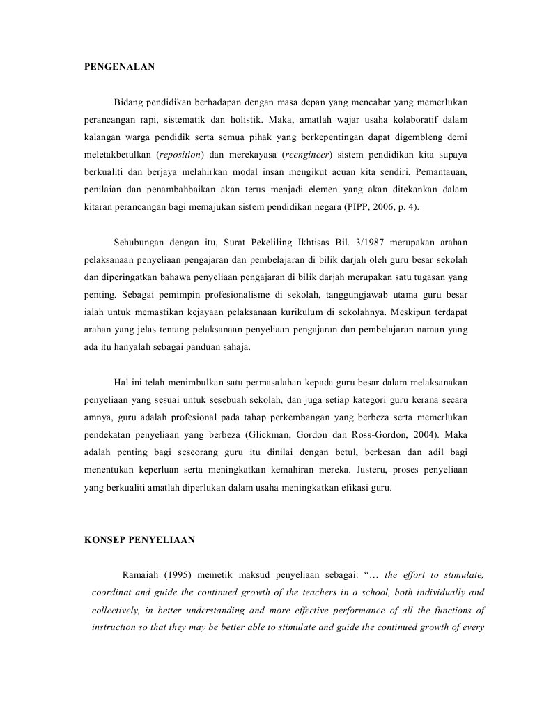 Penyeliaan Berkesan Baru Pdf