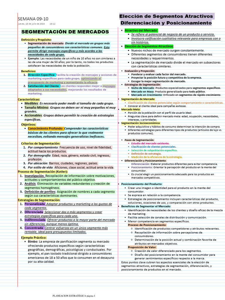 Segmentación de Mercados: Estrategias Clave | PDF | Marketing ...