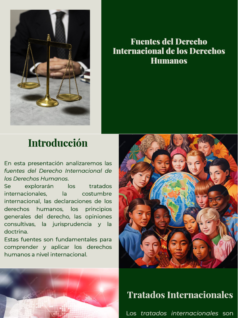 Wepik Fuentes Del Derecho Internacional de Los Derechos Humanos ...