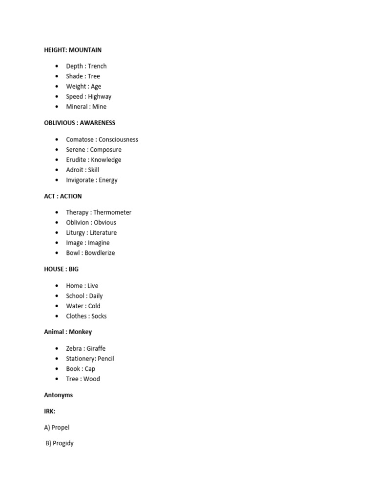 NTS Past Paper | PDF | Home & Garden