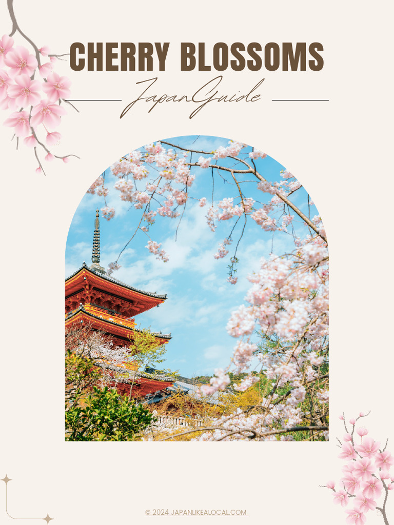 Japan Cherry Blossoms Guide | PDF | Tokyo | Earth Sciences