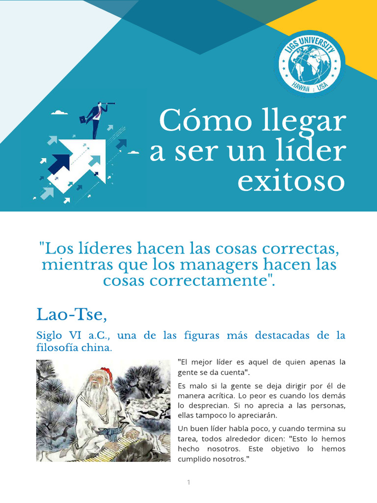 Claves para un Liderazgo Exitoso | PDF | Psicología Social