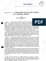 H.K. Moffatt- Behaviour of a viscous film on the outer surface of a rotating cylinder