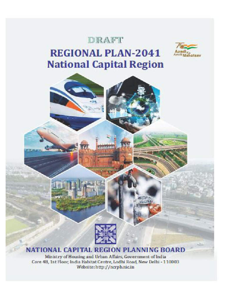 NCR Regional Plan 2041 Overview | PDF | Economies