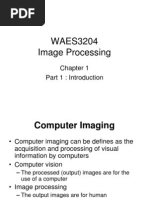 WAES3204 Image Processing: Part 1: Introduction