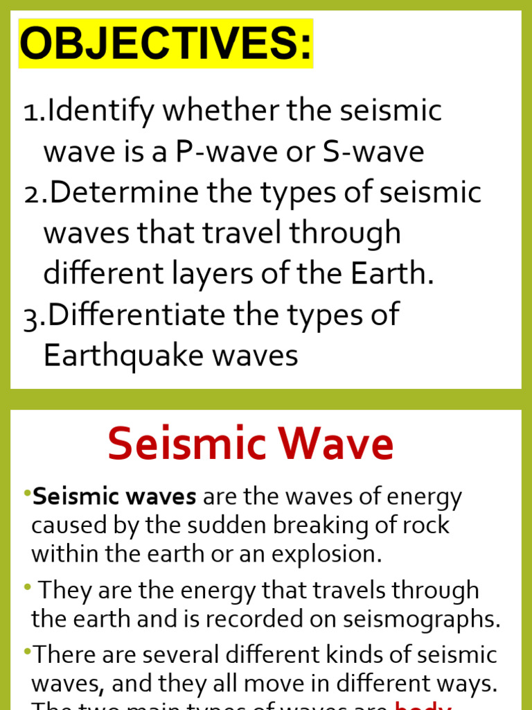 Seismic Waves | PDF | Waves | Solid Mechanics