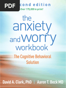 David A. Clark, Aaron T. Beck - The Anxiety and Worry Workbook - The Cognitive Behavioral Solution-The Guilford Press (2023)